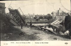 CPA Militaria Pont de Choisy au Bac