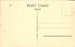 CPA Egypte Egypt Cario Mena Village 