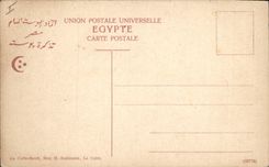 CPA Egypte Egypt Vue de la Pyramide de Cheops 