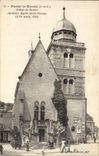 CPA Palais de justice Paray Le Monial Ancienne eglise Saint Nicolas 