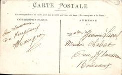 CPA Palais de justice et les Boulevards Perigueux