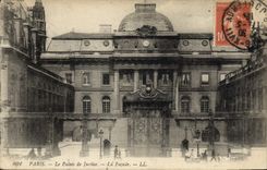 CPA Palais de justice Paris La facade 