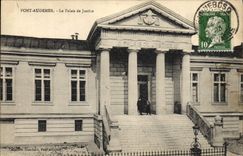 CPA Palais de justice Pont Audemer 