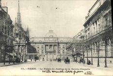 CPA Palais de justice et la Sainte Chapelle Paris 