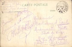 CPA Militaria Creil Maisons bombardees par les Allemands