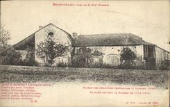 CPA Militaria Nompatelize pres de St Duie Maison des derniers cartouches 