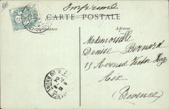 CPA Folklore Femme de Chatel Guyon 