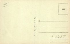 CPA Folklore La Bourree d'Auvergne 