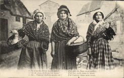 CPA Folklore Auvergne 