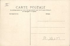 CPA Folklore Auvergne La Bourree 