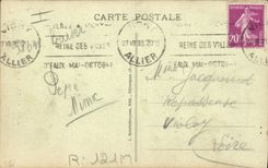 CPA Folklore Auvergne 