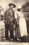 CPA Folklore Auvergne 