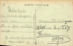 CPA Folklore La Bourree d'Auvergne 