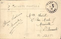 CPA Folklore Une noce en montagne Mariage