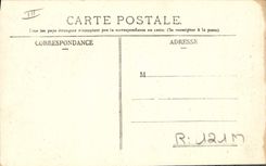 CPA Folklore Types Auvergnats 