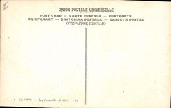 CPA Egypte Egypt The Pyramids of Gizeh 