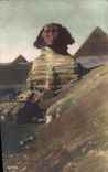 CPA Egypte Egypt Sphinx 