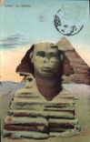 CPA Egypte Egypt Caire Le Sphinx 