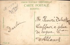 CPA Egypte Egypt Caire Le Sphinx 