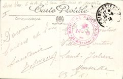 CPA Saint Etienne La Prefecture et la Place Marengo