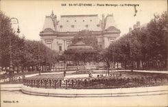 CPA Prefecture Place Marengo Saint Etienne