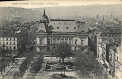 CPA Prefecture Place Marengo Saint Etienne