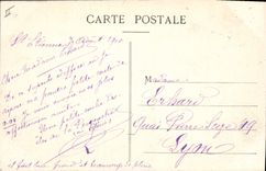 CPA Prefecture et Hotel des Postes Saint Etienne