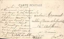 CPA Prefecture Place Marengo Saint Etienne