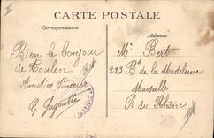 CPA Bateau de guerre France Cuirasse d'escadre Dreadnought