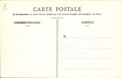 CPA Bateau de guerre La Flamberge Destroyer d'escadre