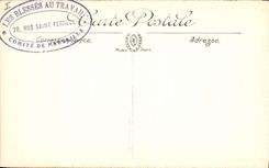 CPA Militaria Les ruines d'Albert Somme