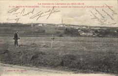 CPA Militaria La guerre en Lorraine La bataille de Rozelieures 
