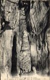 CPA Grotte Grottes du Loup Lourdes Salle de l'obelisque