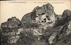 CPA Grotte Grottes Environs d'Issoire Les grottes de Perrier