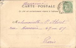 CPA Perigueux Le palais de Justice 