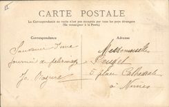 CPA Paray le Monial Saone et Loire Palais de Justice Facade de la Tourelle Ancienne Eglise ST Nicola