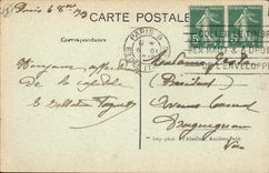 CPA Paris Grille d'Honneur du Palais de Justice 