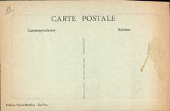 CPA Le Puy Le palais de Justice Palace du Breuil 