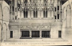 CPA Poitiers Palais de Justice La Cheminee des Comtes de Poitiers  