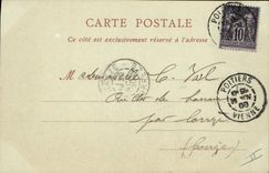 CPA Poitiers Palais de Justice la Cheminee de la Salle des Gardes 