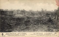 CPA Militaria Guerre 1914 15 16 Dans la Somme Offensive Franco Anglaise 