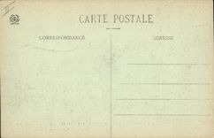 CPA Militaria La Guerre de 1914 15 16 17 dans les Vosges Saint Die Rue d'Alsace Serie de maisons inc