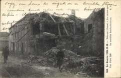 CPA Militaria La Guerre 1914 15 16 Verdun Les ruines 