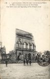 CPA Militaria Apres la guerre Les ruines de l'Hotel de ville et l'entree de la rue du Pot d'Etain