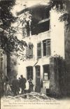 CPA Militaria Nancy Bombardement des 9 10 septembre 1914 Vue d'une cour entre la rue Saint Dizier et