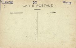 CPA Militaria Chauny Le Palais de Justice
