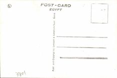 CPA Egypt Egypte  The three Pyramids and flooded Village