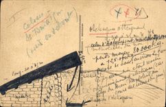 CPA Egypt Egypte  LOUQSOR(Egypte) Temple d'Amon