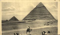 CPA Egypt Egypte  Pyrammids