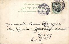 CPA Palais de Justice Paris (carte en bois)